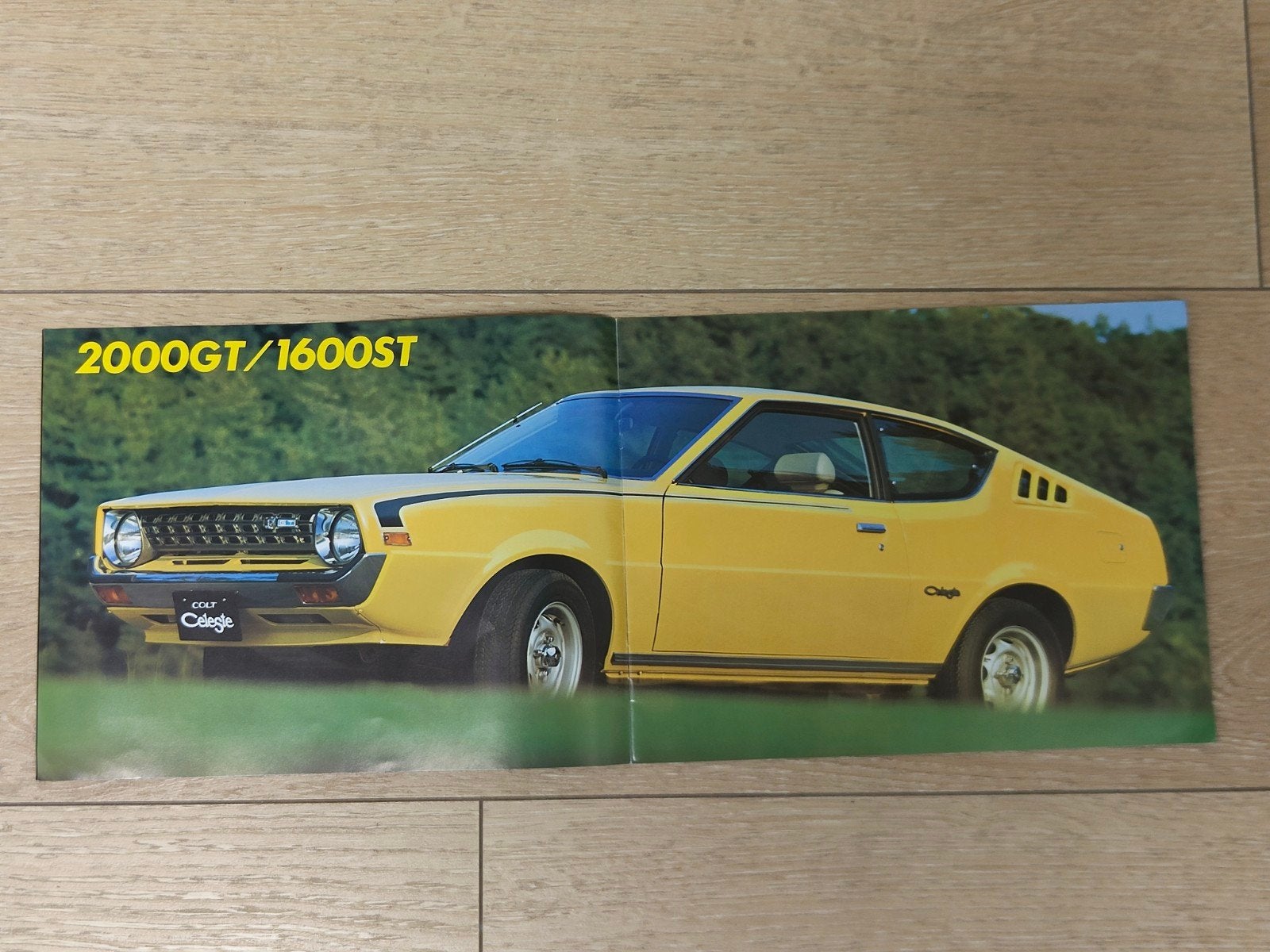 Autofolder Mitsubishi Celeste ( 2), Ophalen of Verzenden, Zo goed als nieuw, Mitsubishi
