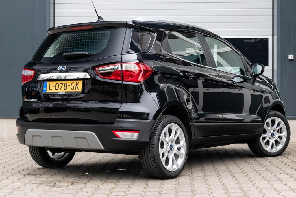 Ford EcoSport 1.0 EcoBoost Titanium|1e Eigenaar|CLIMATE|CAME, Voorwielaandrijving, 125 pk, Gebruikt, Met garantie (alle)