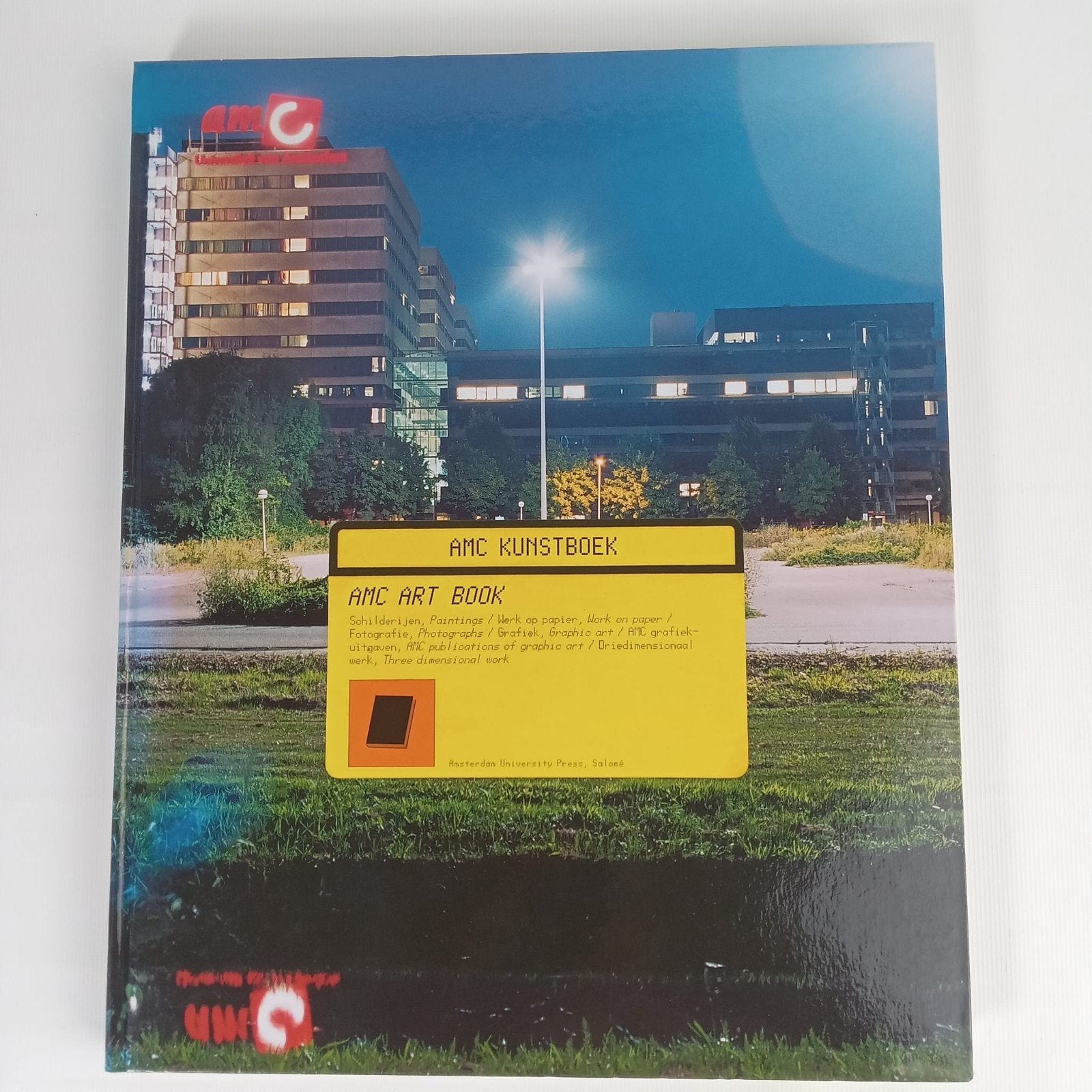 AMC Kunstboek - Schilderijen, tekeningen, grafiek, Gelezen, Schilder- en Tekenkunst, Sabrina Kamstra, Guus van den Hout, Johan Konterman