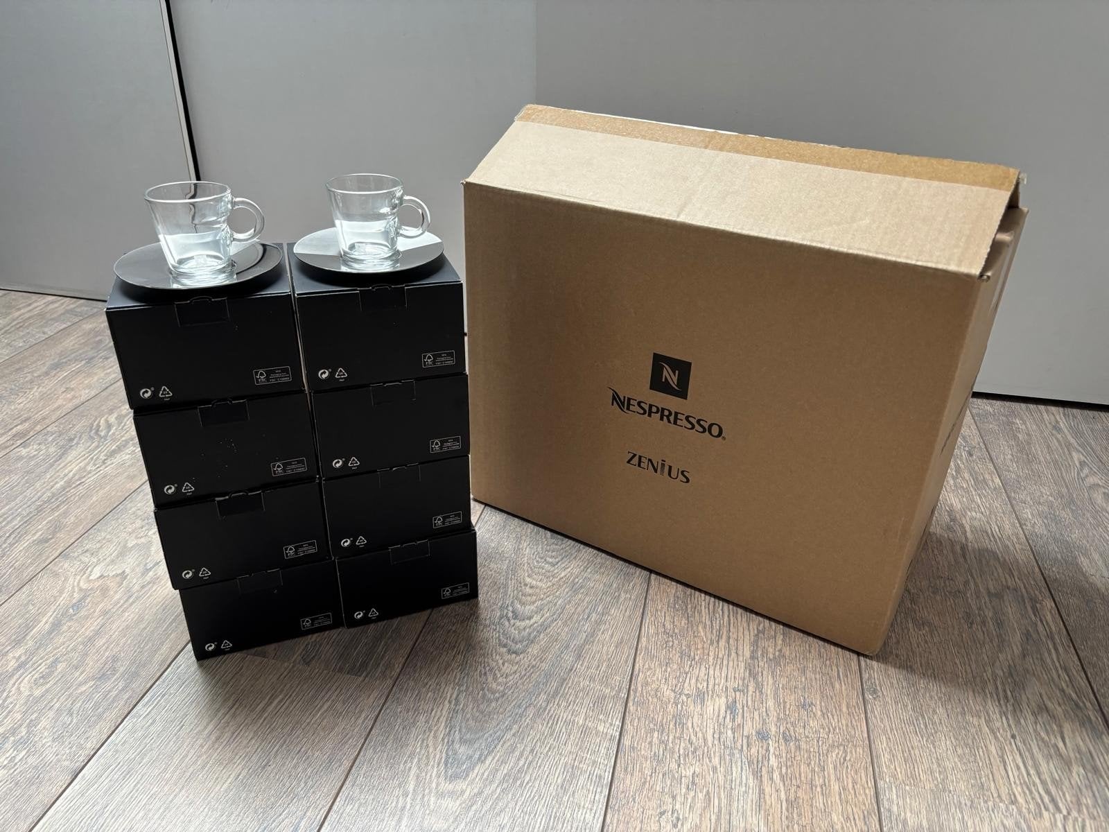 Nespresso  Zenius koffie machine, Witgoed en Apparatuur, Ophalen, Nieuw