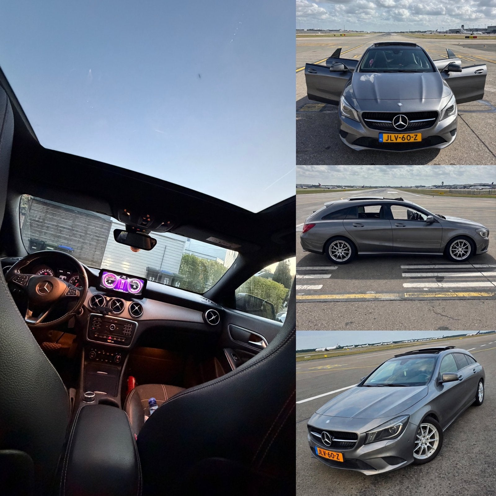 Mercedes CLA Shotting brake Automaat | Pano | CarPlay | APK, Auto's, CLA, 4 cilinders, Leder en Stof, 122 pk