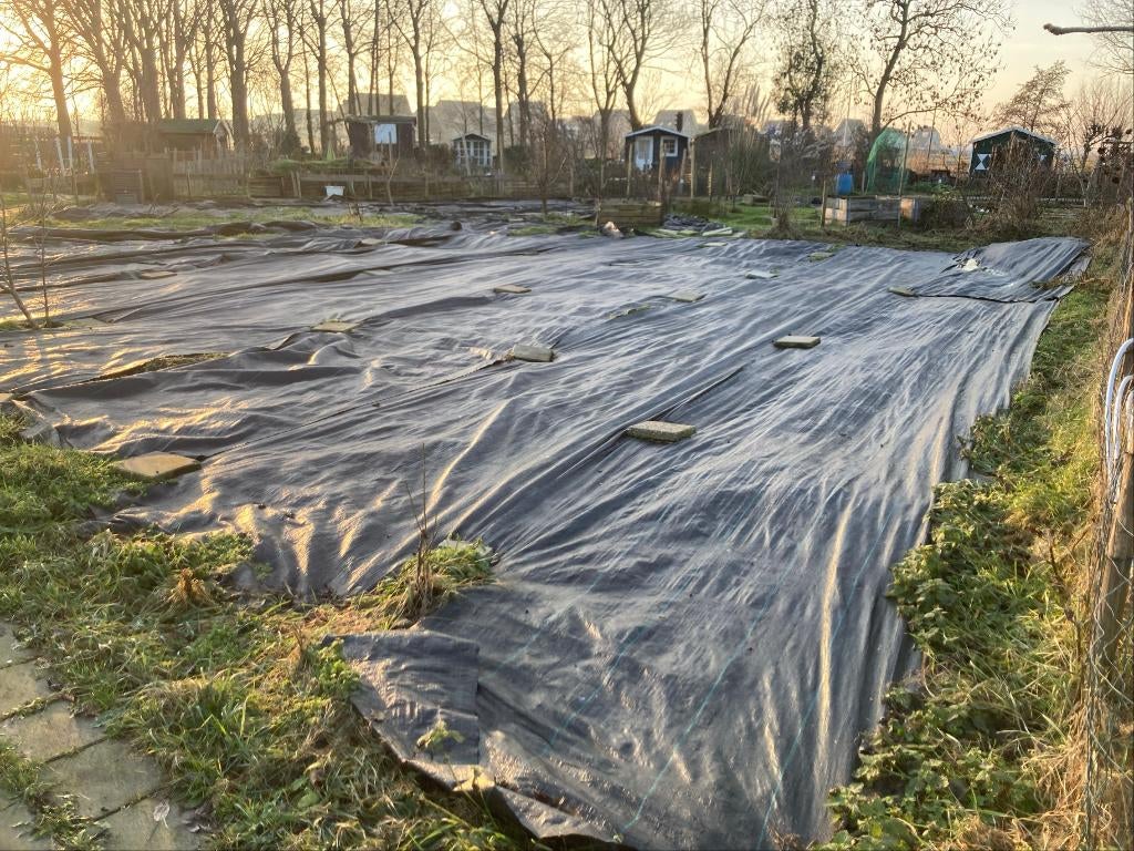 Beschikbare volkstuin in Muiden, Hobby en Vrije tijd, Ophalen, Nieuw