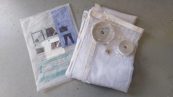 hor deur, Huis en Inrichting, Ophalen, Nieuw, Polyester, Wit