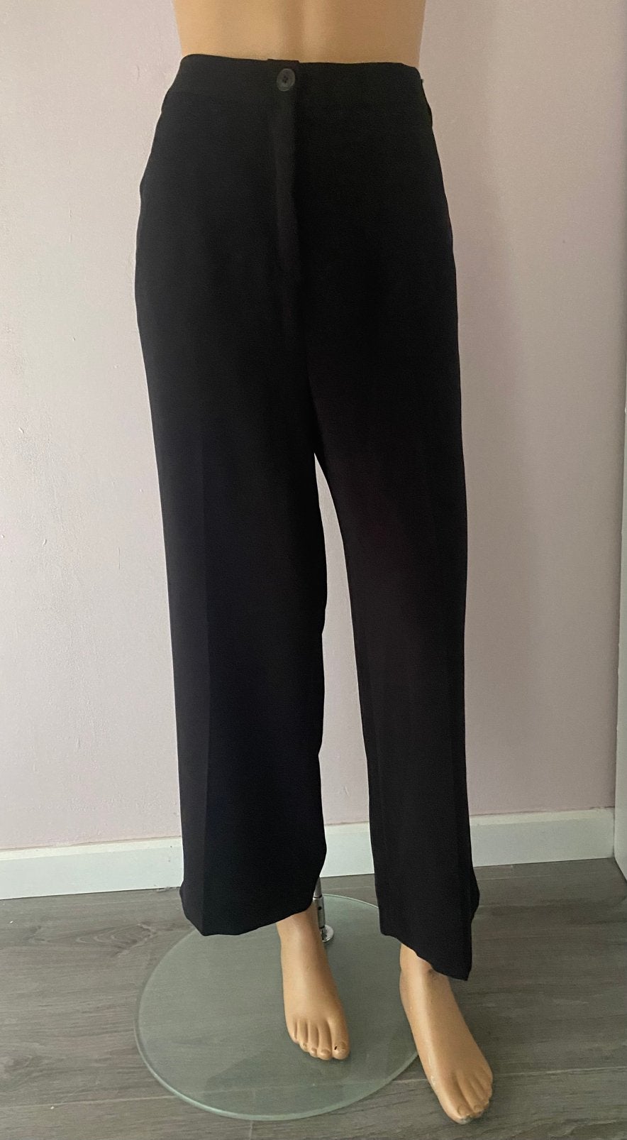 By Bar Broek XL - Zwart, Polyester/Elasthan, Zwart, Maat 42/44 (L), Ophalen of Verzenden, Zo goed als nieuw