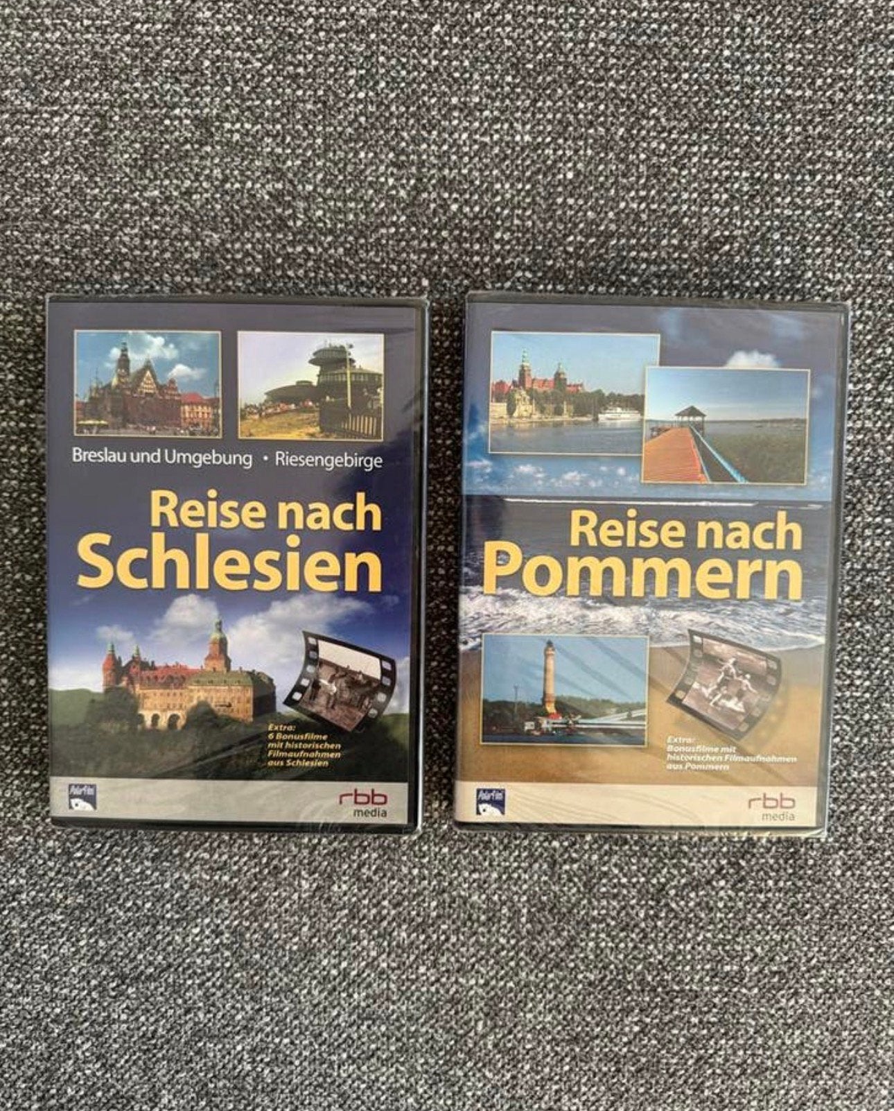 Reis naar Silezië & Pommeren DVD Boxset - Geschiedenis, Alle leeftijden, Ophalen of Verzenden, Zo goed als nieuw, Politiek of Geschiedenis