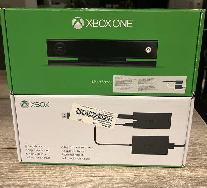 Xbox One Kinect Sensor + Adapter, Spelcomputers en Games, Spelcomputers | Xbox | Accessoires, Ophalen of Verzenden, Zo goed als nieuw