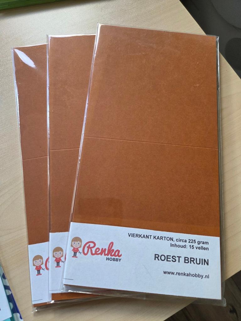 Renka Hobby Karton - Diverse Kleuren en Formaten, Ophalen of Verzenden, Nieuw