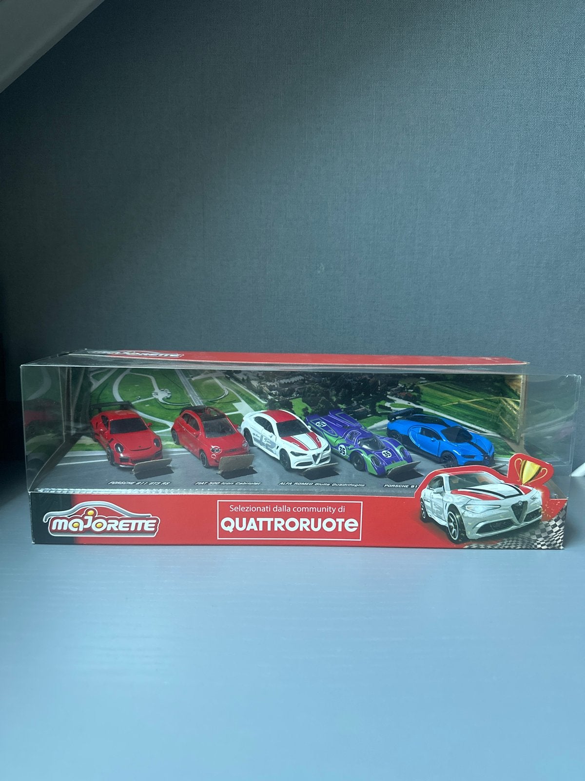Majorette Quattroruote 5-delige set modelauto's, Ophalen, Nieuw