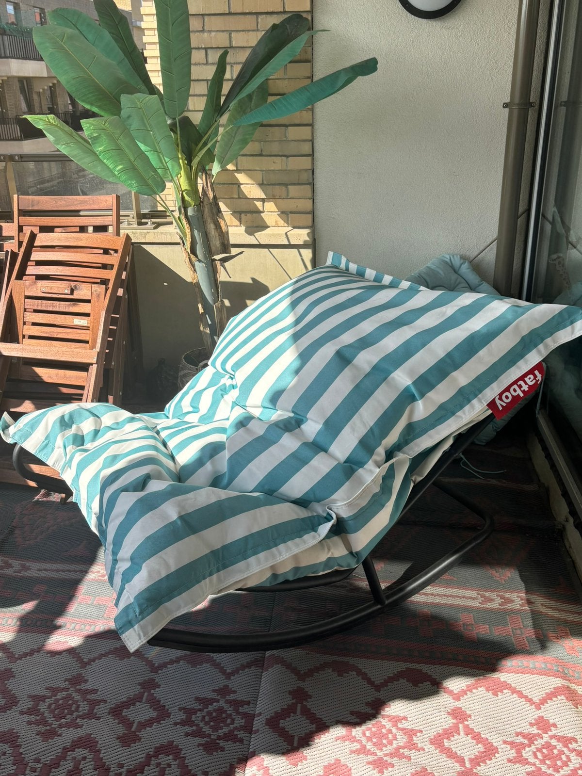 Fatboy rock’n roll schommelstoel, Tuin en Terras, Ophalen, Zo goed als nieuw