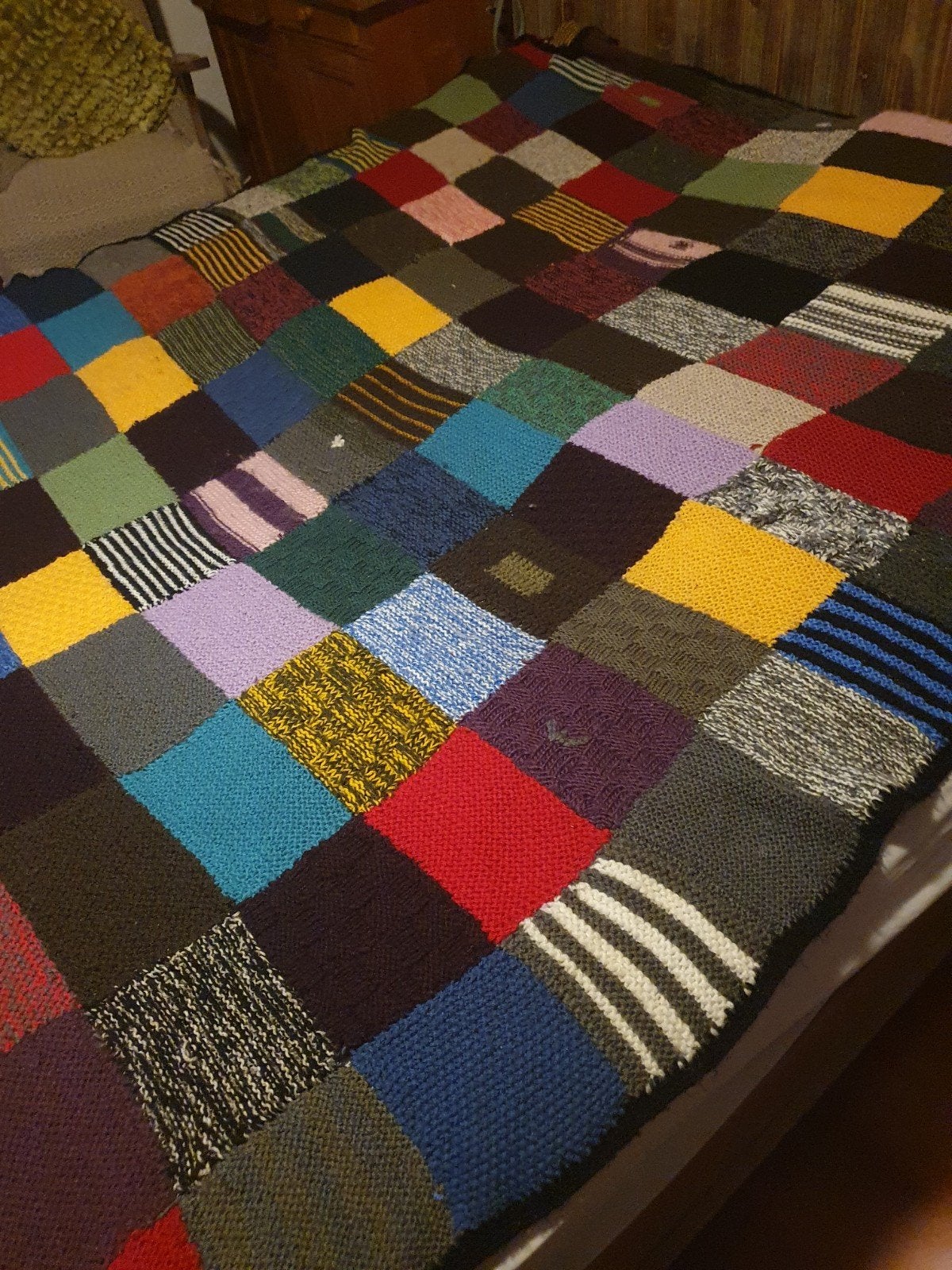 hand gemaakt sprei 180x220, 220 cm, Ophalen of Verzenden, Zo goed als nieuw, 180 cm