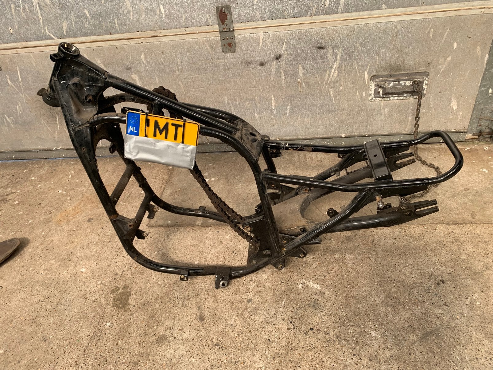 Z1000 K frame met nederlands actief kenteken. Bj. 1982, Ophalen