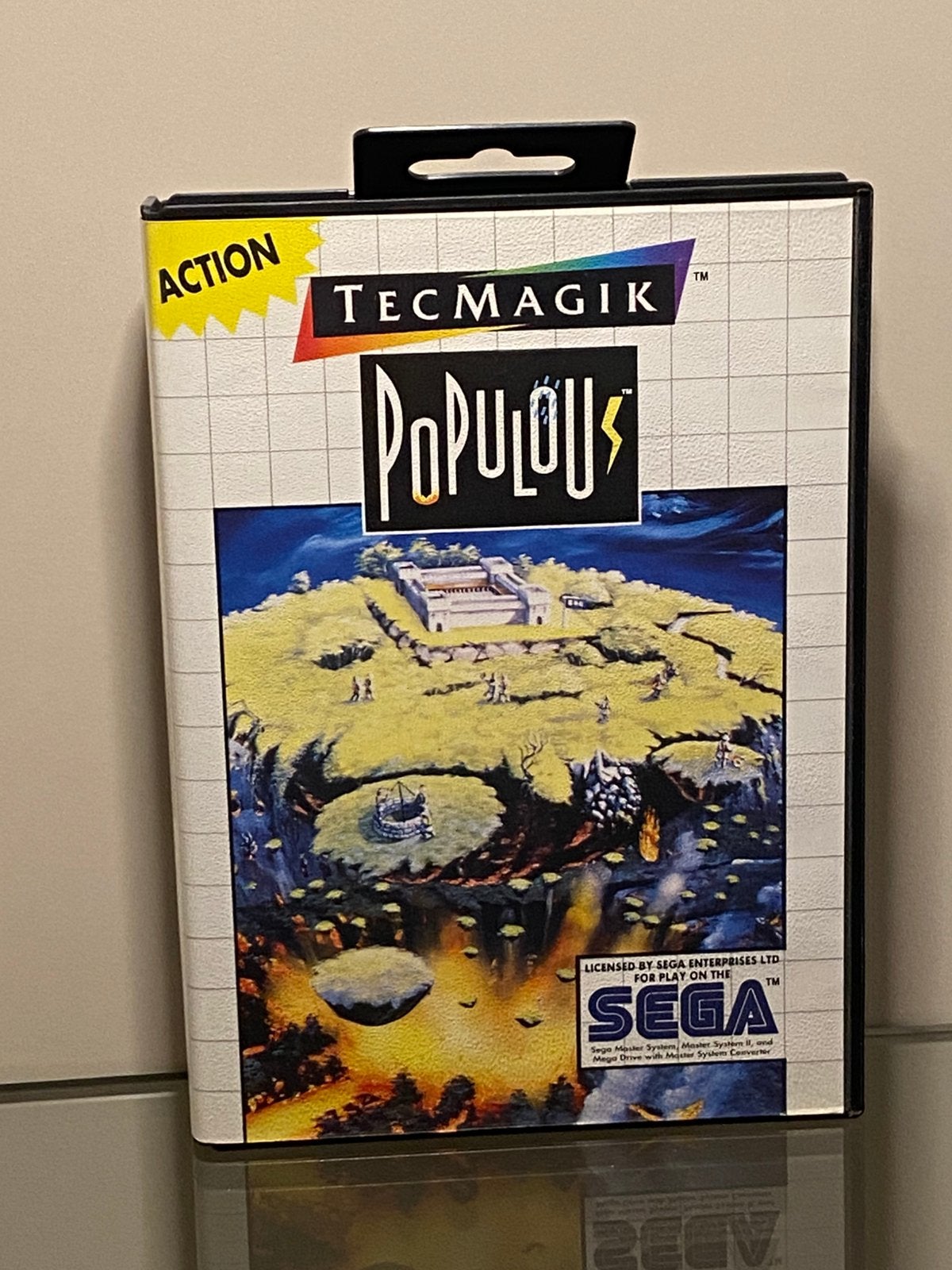 Populous - Sega Master System - nieuwstaat sticker sealed, Avontuur en Actie, 1 speler, Nieuw, Ophalen of Verzenden