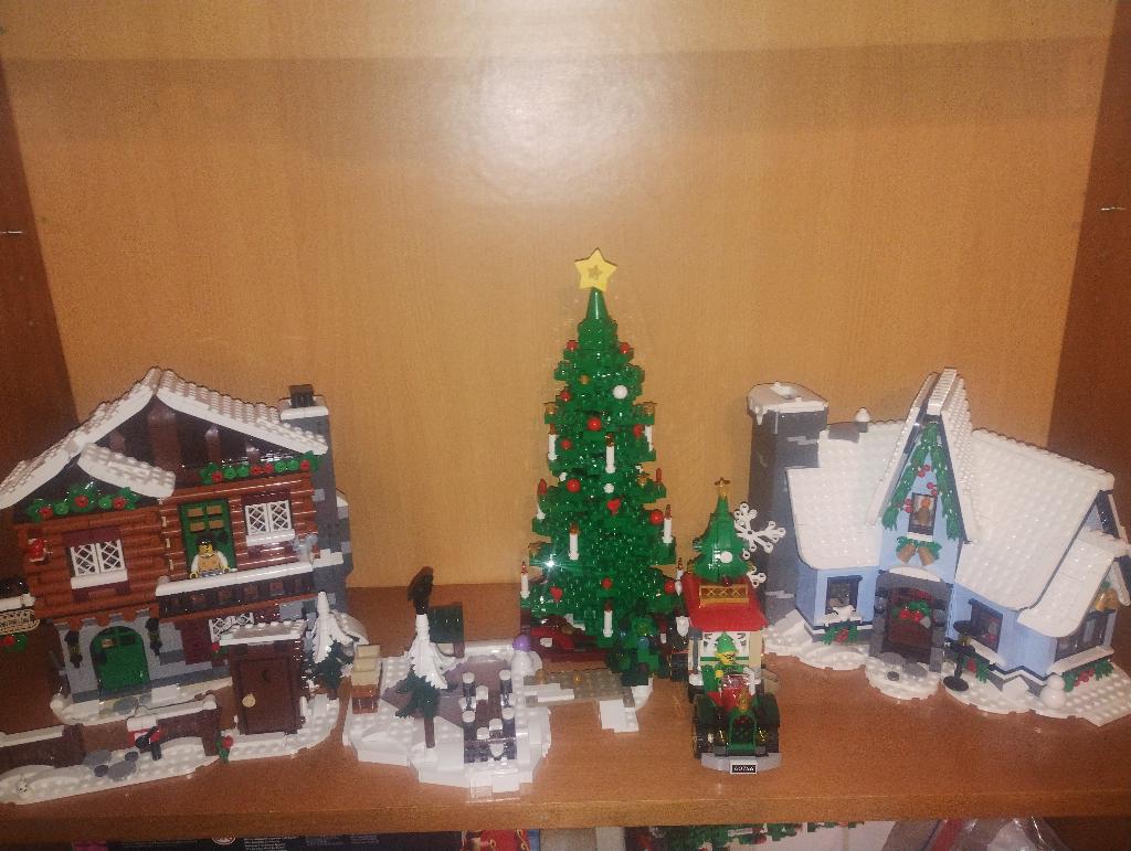 Lego 4x kerst sets te koop, Ophalen of Verzenden, Zo goed als nieuw, Complete set, Lego