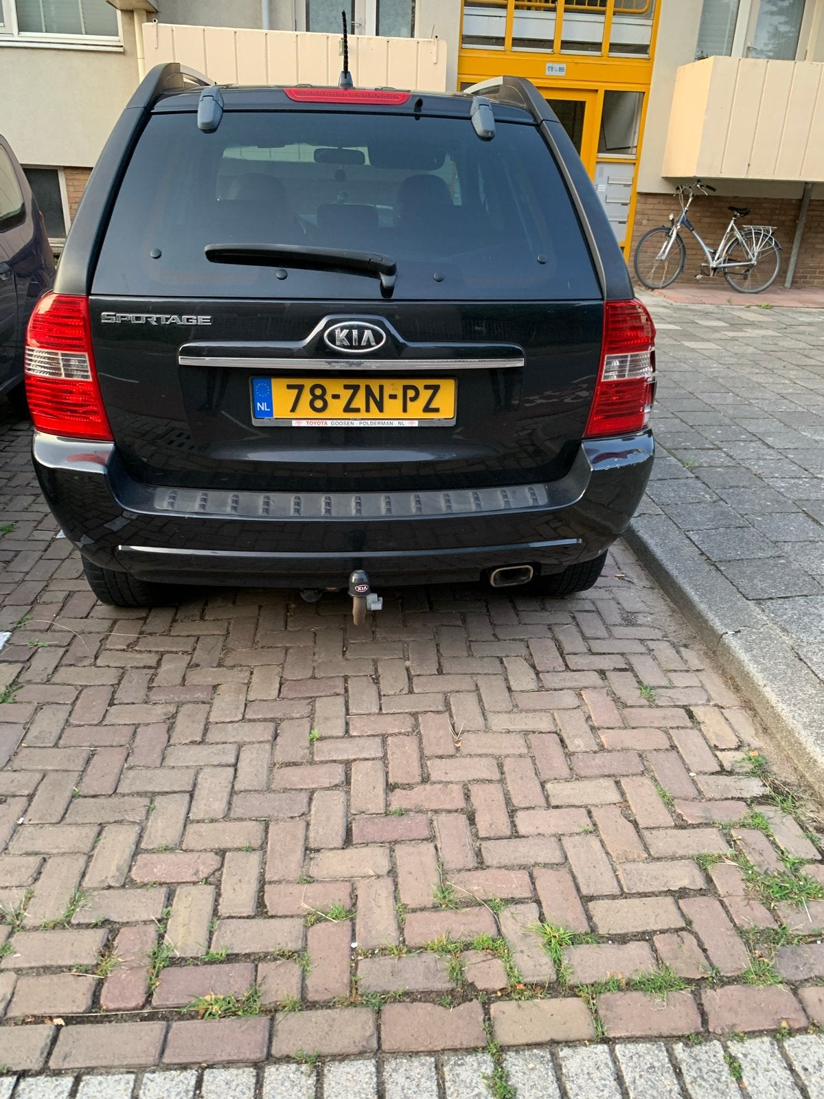 Kia Sportage 2.0 2WD 2008 Zwart, 1442 kg, 4 cilinders, Zwart, Origineel Nederlands