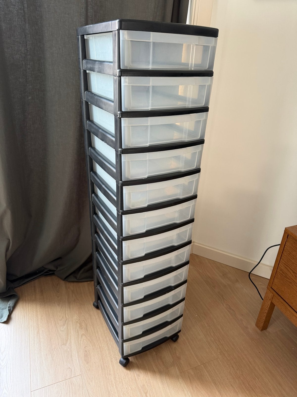 Opbergsysteem op rolletjes met 12 lades - modulair, Ophalen, Gebruikt, 5 laden of meer, 100 tot 150 cm
