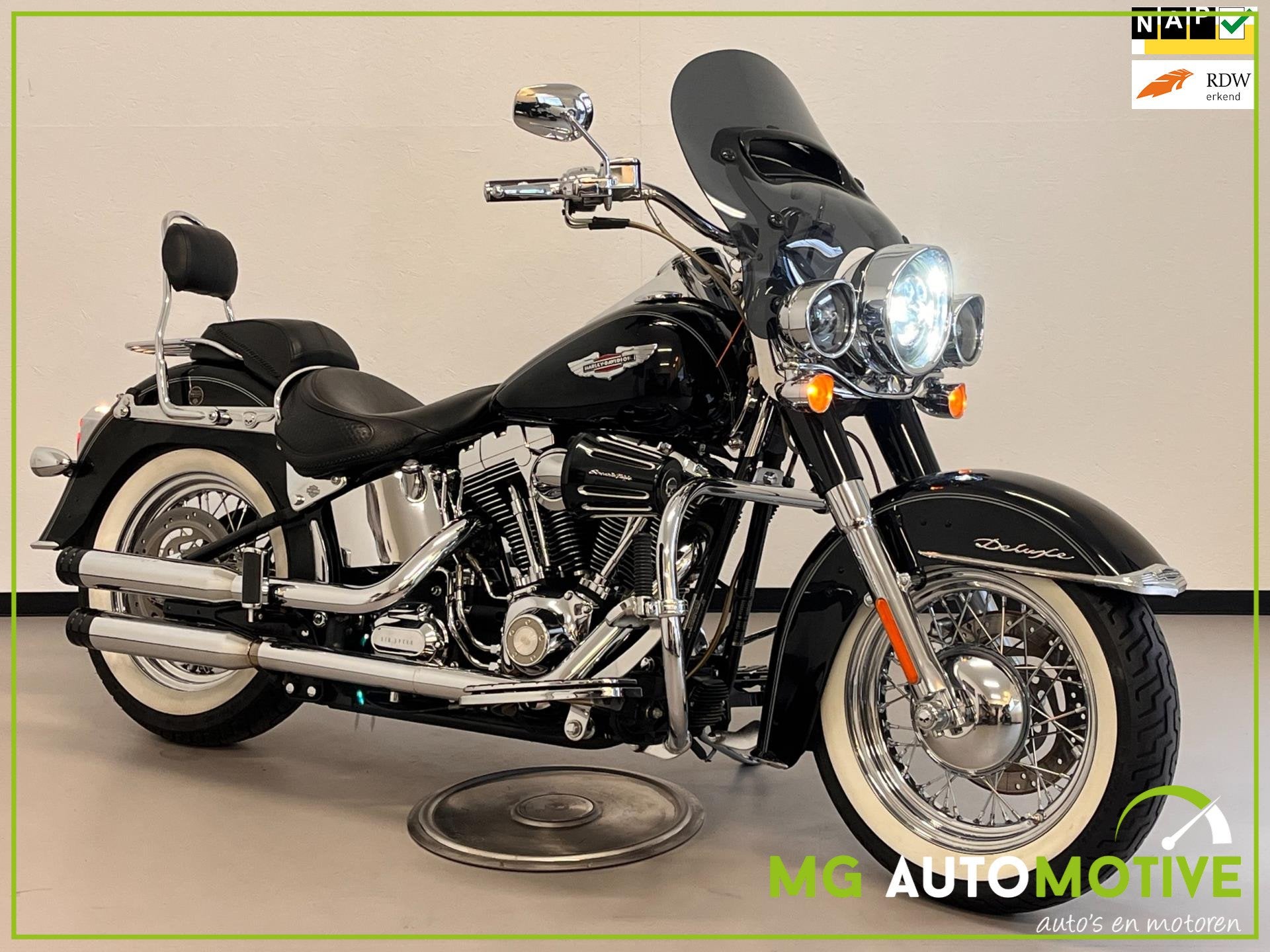 Harley Davidson 96 FLSTN Softail Deluxe | UNIEK EXEMPLAAR ME, Motoren, Motoren | Harley-Davidson, Laan van Vredenoord 33
2289 DA   Rijswijk, NL