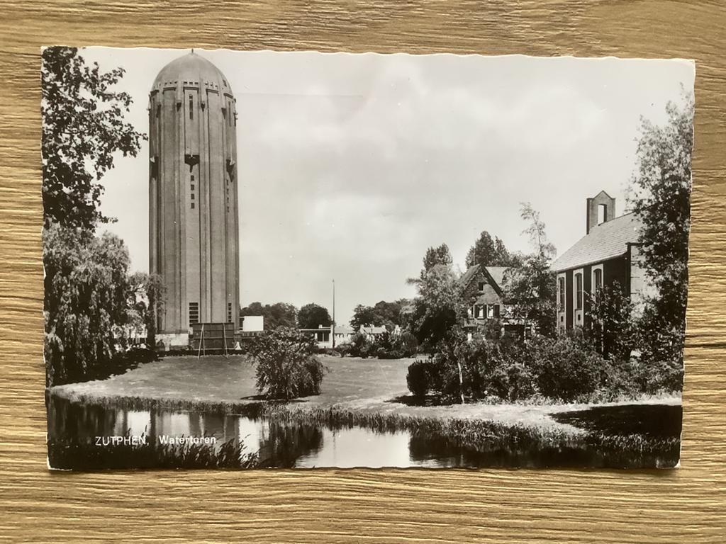 ansichtkaart Zutphen, Ophalen of Verzenden, Gelopen, Gelderland