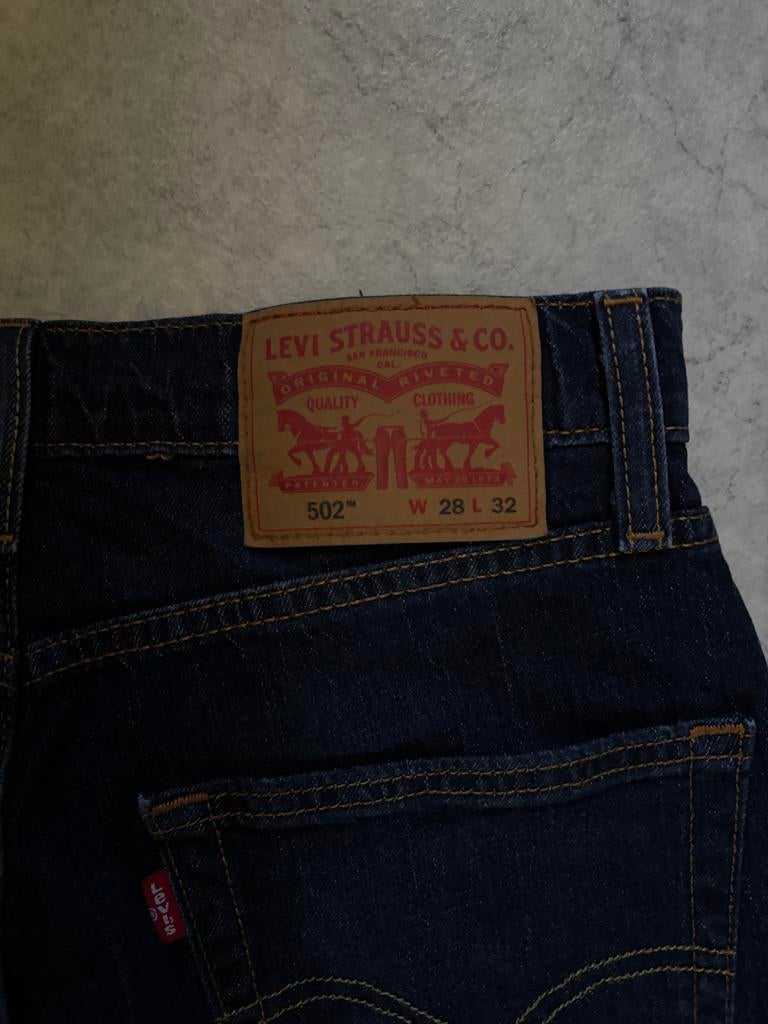 Levi's 502 Jeans W28 L32 - Zo goed als nieuw, Ophalen of Verzenden, Zo goed als nieuw, Blauw, W32 (confectie 46) of kleiner
