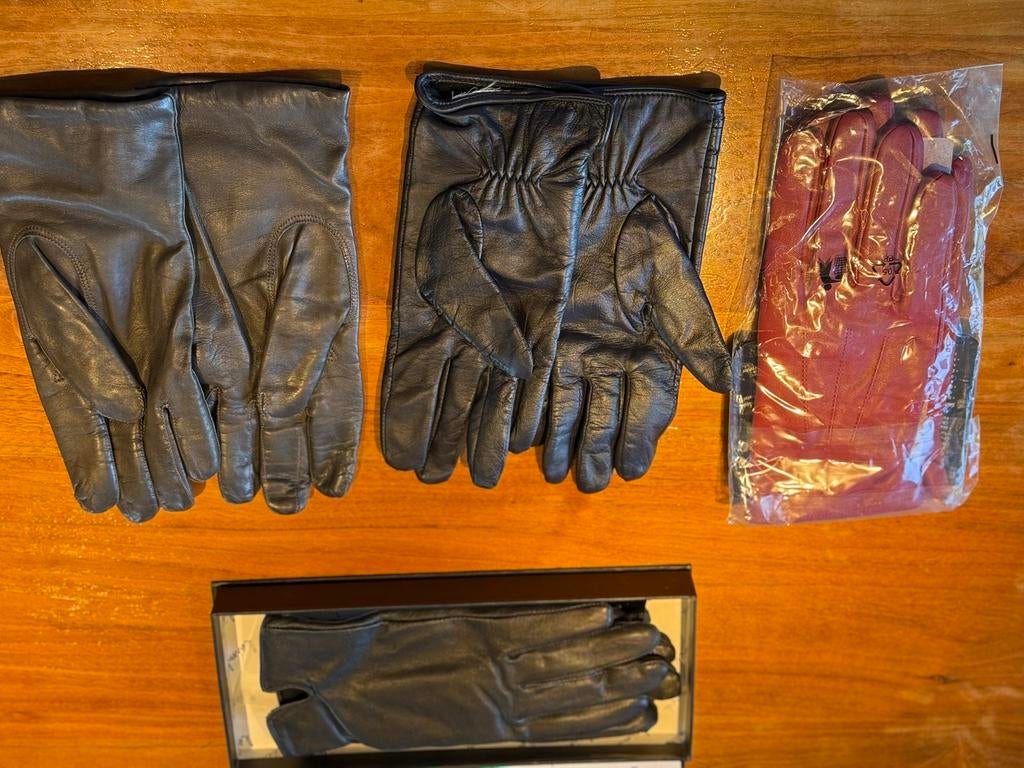 Laimböck Leren Handschoenen - Zwart, Maat 7.5, Kleding | Dames, Mutsen, Sjaals en Handschoenen, Ophalen of Verzenden, Nieuw, Maat 38/40 (M)