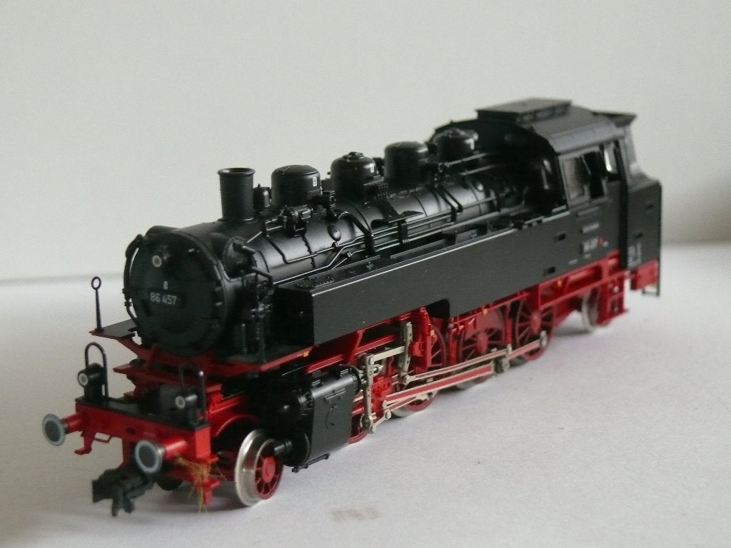 Fleischmann stoomlok 4086 (86 457) digitaal., Fleischmann, Ophalen of Verzenden, Zo goed als nieuw, Gelijkstroom