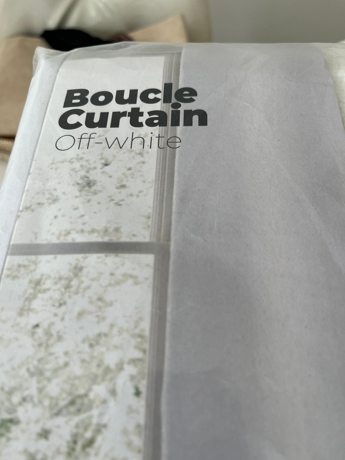 4 x Bouclé gordijnen Nieuw action, Ophalen of Verzenden, Nieuw, Overige onderwerpen