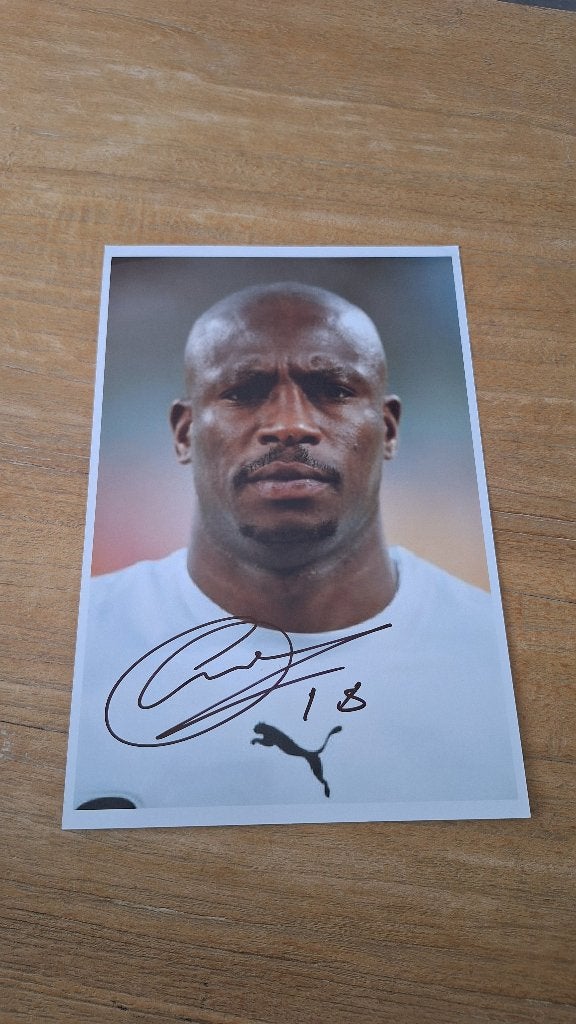Foto 20x30 cm met handtekening; Yakubu # Ajax Vitesse, Ophalen of Verzenden, Nieuw, Ajax, Overige typen