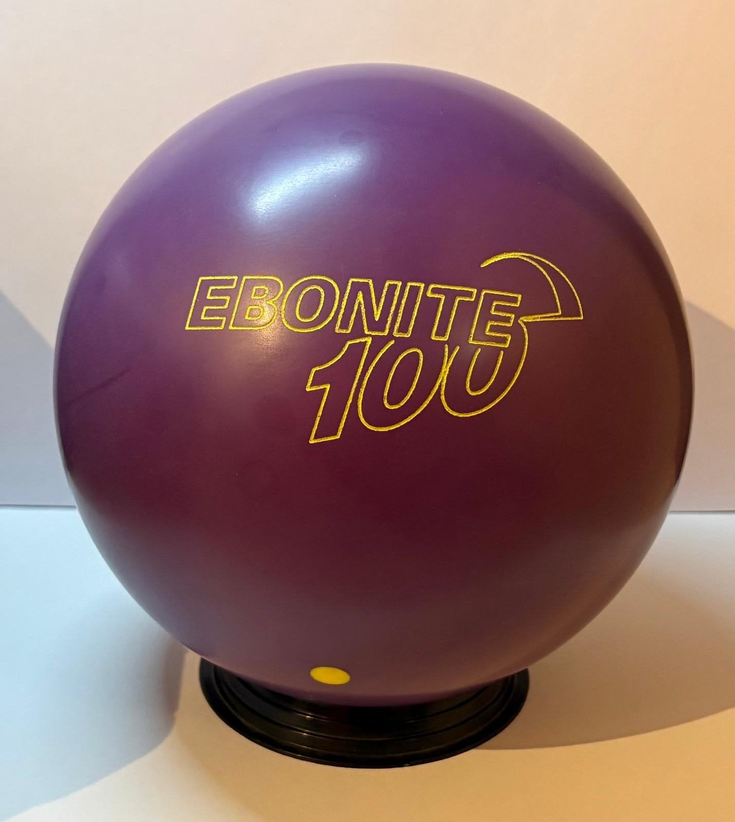 EBONITE 100 Strike Bowlingbal Paars 15 LBS - Ongeboord, Sport en Fitness, Bowlen, Ophalen of Verzenden, Nieuw, Bal