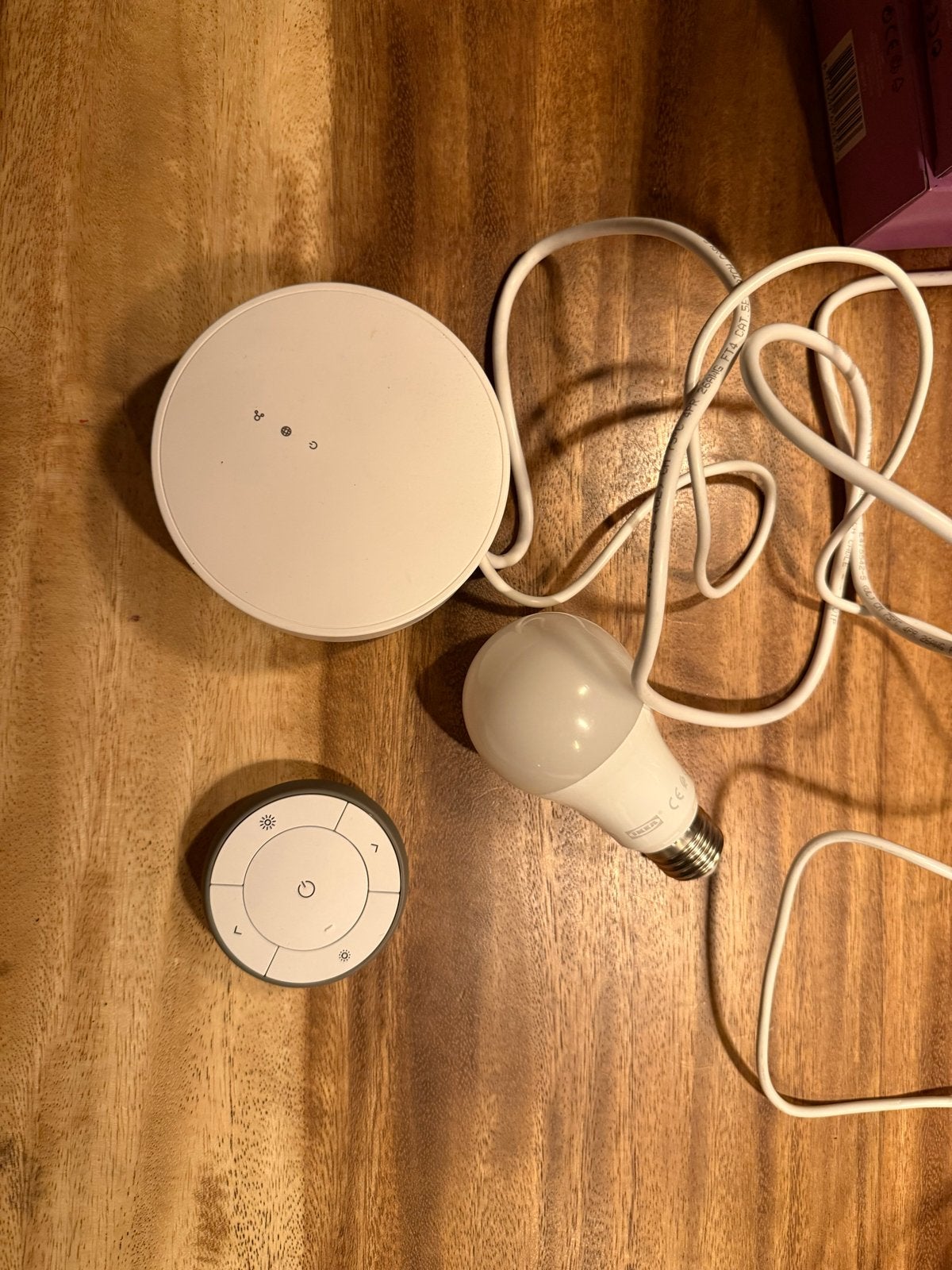 IKEA Smart Home Set: Schakelaar, Home Hub en Lamp, Draadloos, Ophalen of Verzenden, Zo goed als nieuw, IKEA