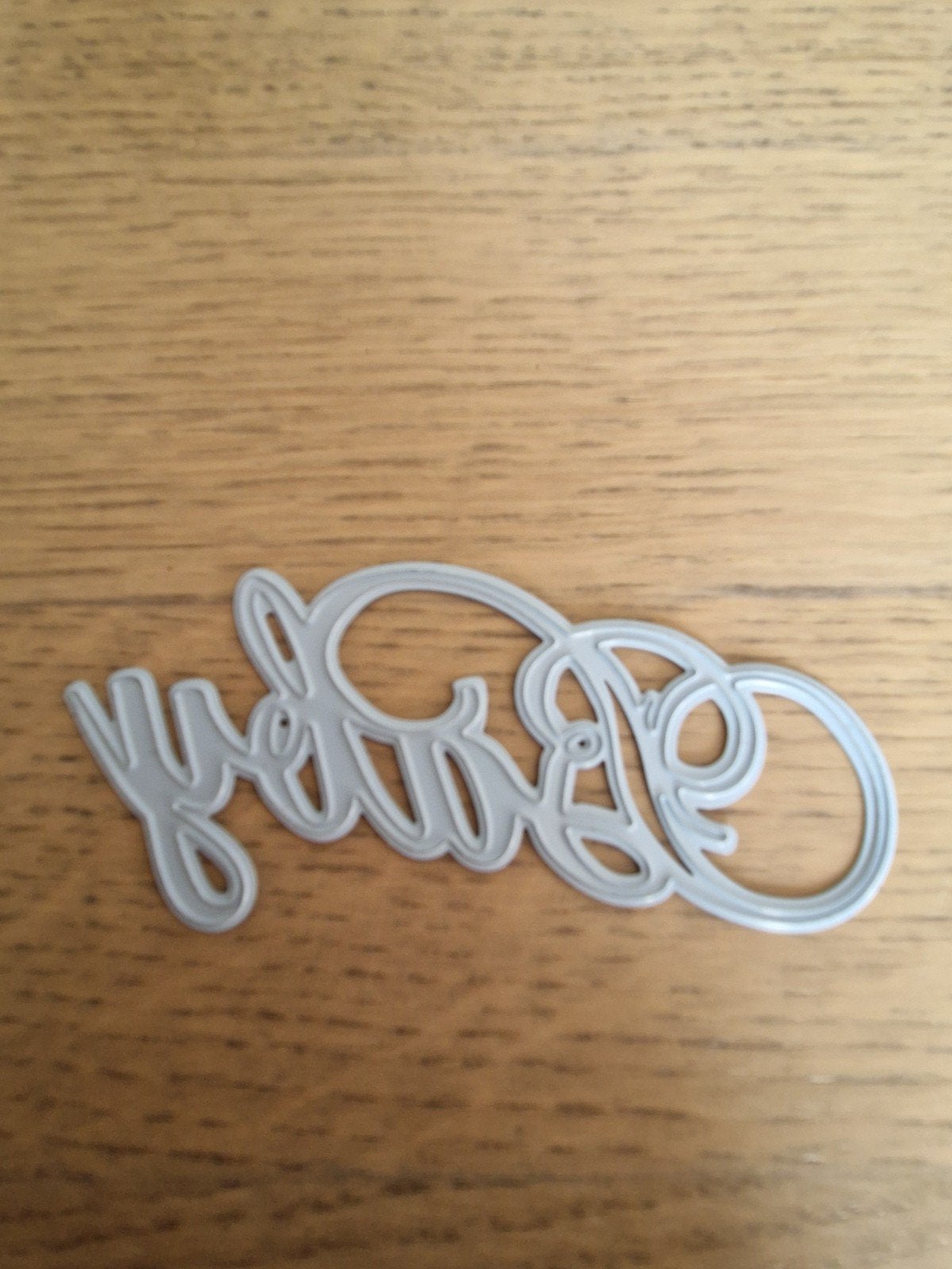 Marianne Design Tekst Baby Snijmal, Hobby en Vrije tijd, Kaarten | Zelf maken, Ophalen of Verzenden, Zo goed als nieuw, Overige thema's