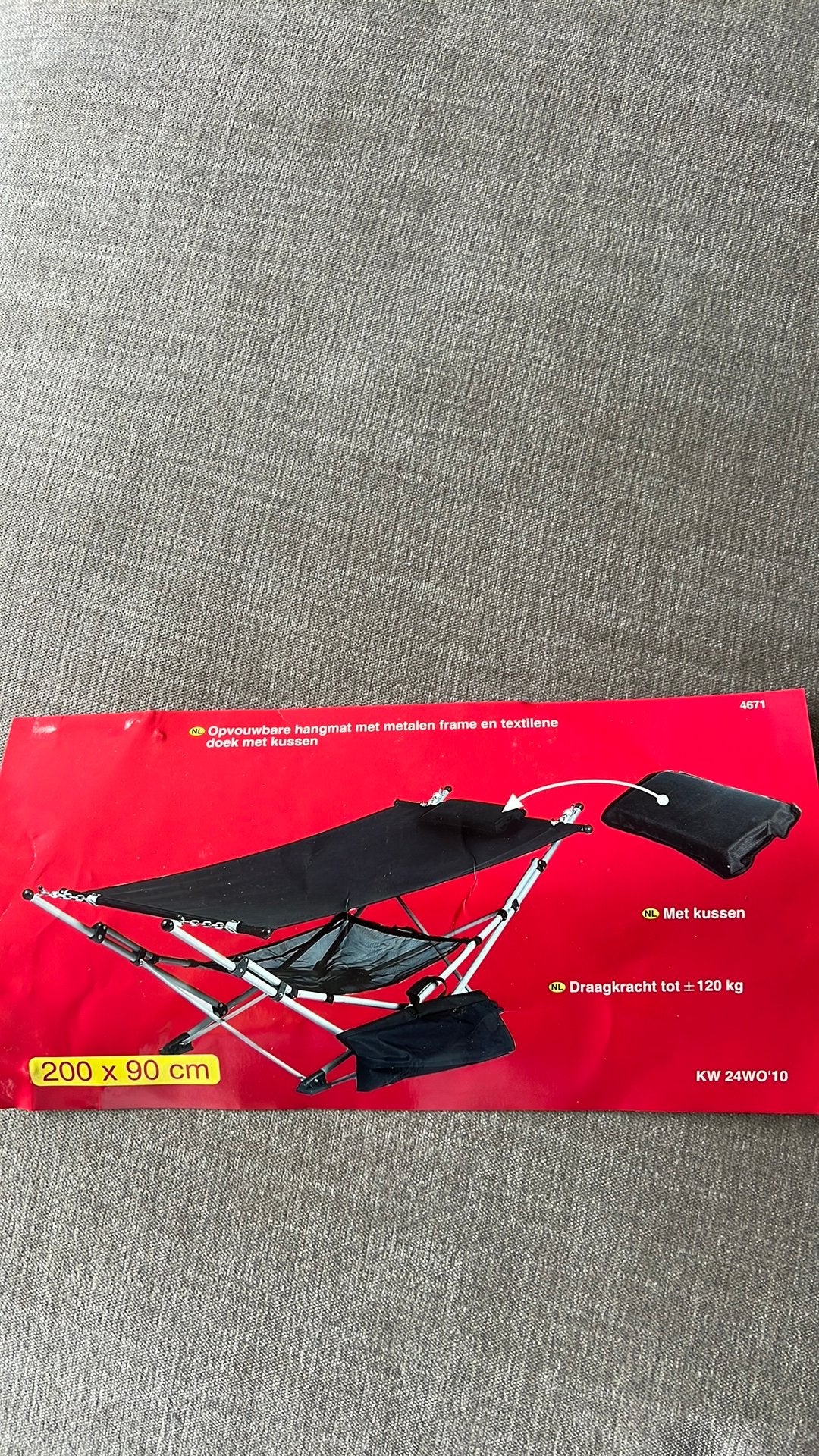 Frame voor opvouwbare hangnat, Ophalen, Zo goed als nieuw