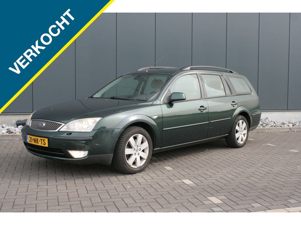 Ford Mondeo Wagon 2.0-16V First Ed AUTOMAAT! (bj 2003), Auto's, Ford, Automaat, Mondeo, Euro 3, Parkeersensor