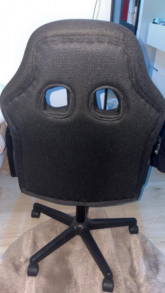Gaming stoel, Ophalen of Verzenden, Zo goed als nieuw, Zwart