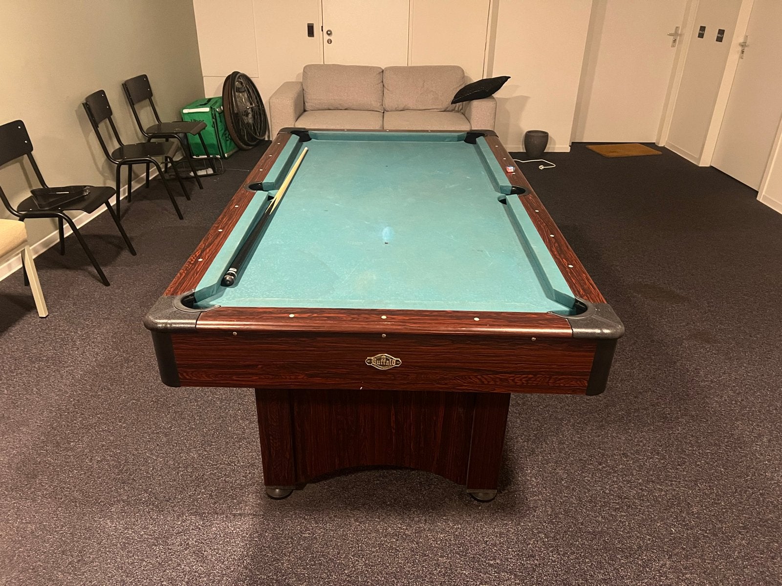 Buffalo Pooltafel met accessoires, Ophalen, Gebruikt, Pooltafel