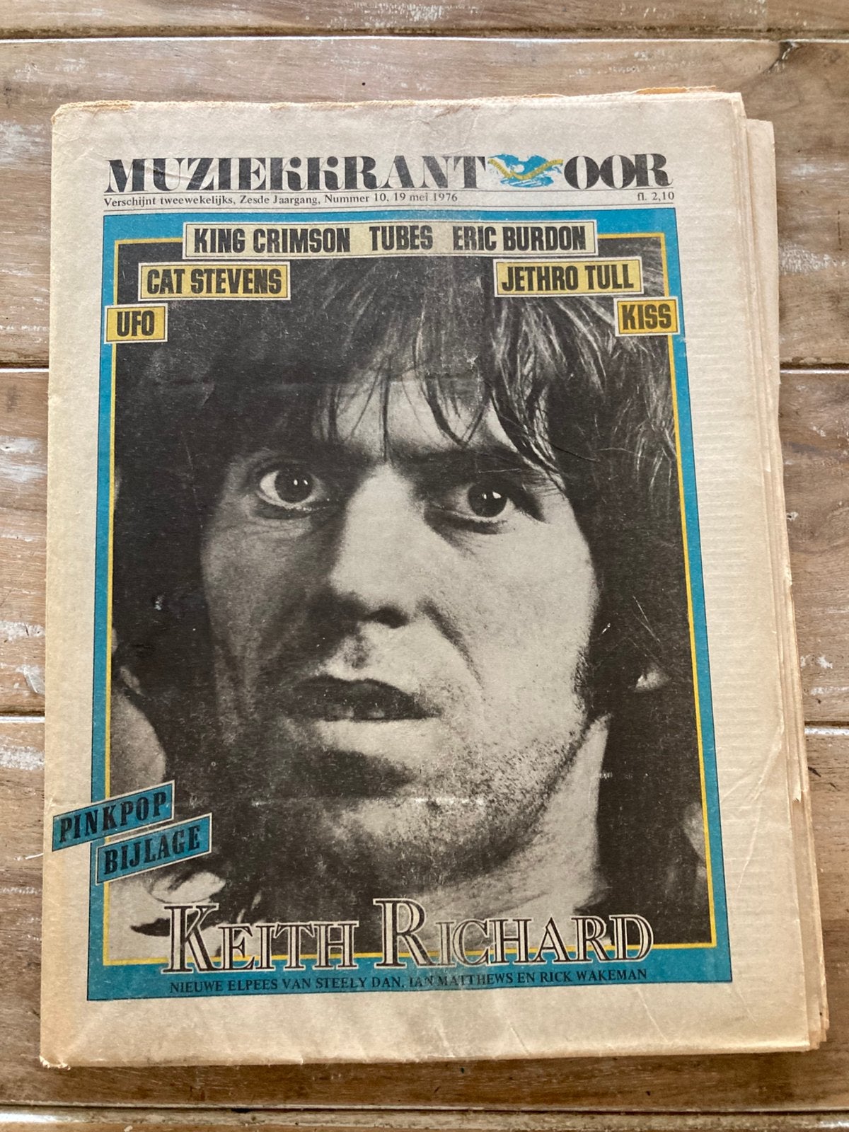 OOR 1976 KISS Jethro Tull UFO King Crimson TUBES Eric Burdon, Ophalen of Verzenden, Muziek, Film of Tv