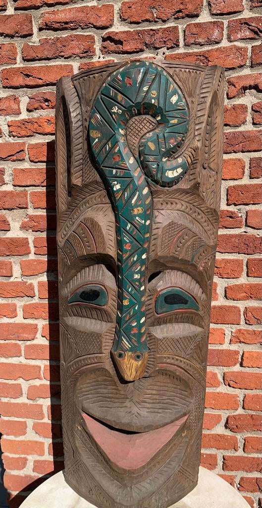 Uniek Houtsnijwerk - Handgemaakt en Gedetailleerd, Overige onderwerpen, Houtsnijwerk, Handgemaakt, Hout