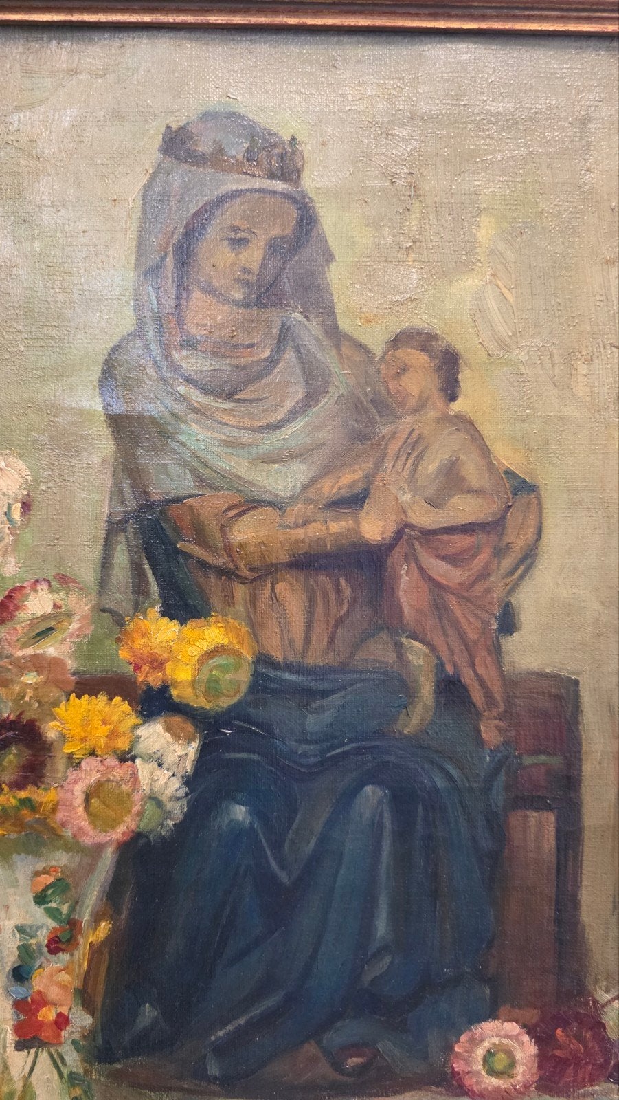 vroeg antiek religieus schilderij, Antiek en Kunst, Ophalen