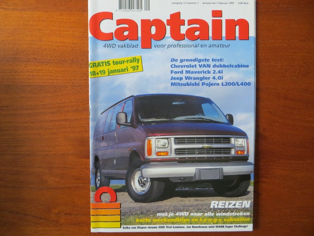 Captain 4WD 97-1 Jeep Wrangler, Ford Maverick, Chevrolet G20, Ophalen of Verzenden, Nieuw, Ford