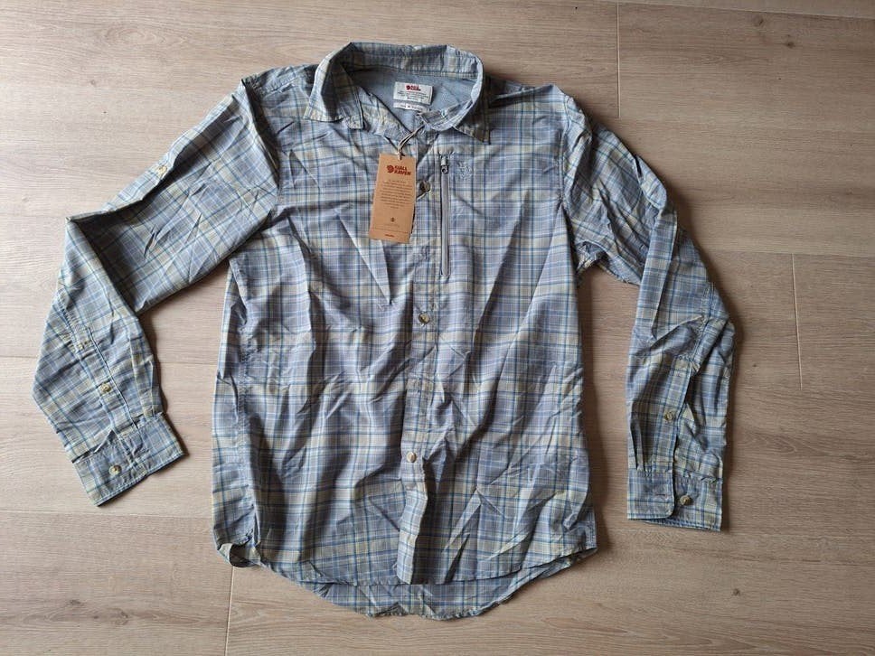 Fjällräven Abisko Hike LS M - Nieuw Heren Overhemd, Ophalen of Verzenden, Nieuw, Fjallraven, Halswijdte 39/40 (M)