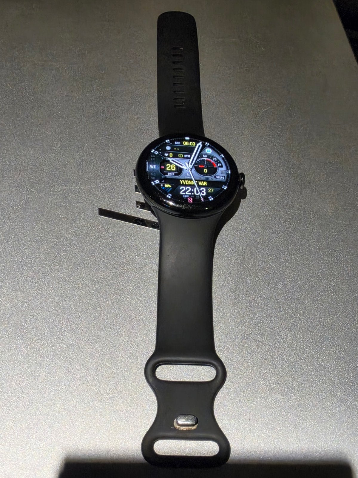 Google Pixel Watch 3 - Zwart,  gebruikt., Google Pixel, Zwart, Ophalen of Verzenden, Zo goed als nieuw