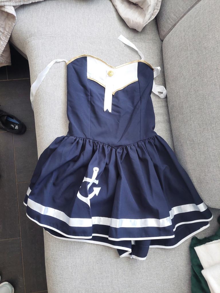 Matrozenjurkje maat 40 - Compleet kostuum, Carnaval, Kleding, Ophalen, Maat 38/40 (M)