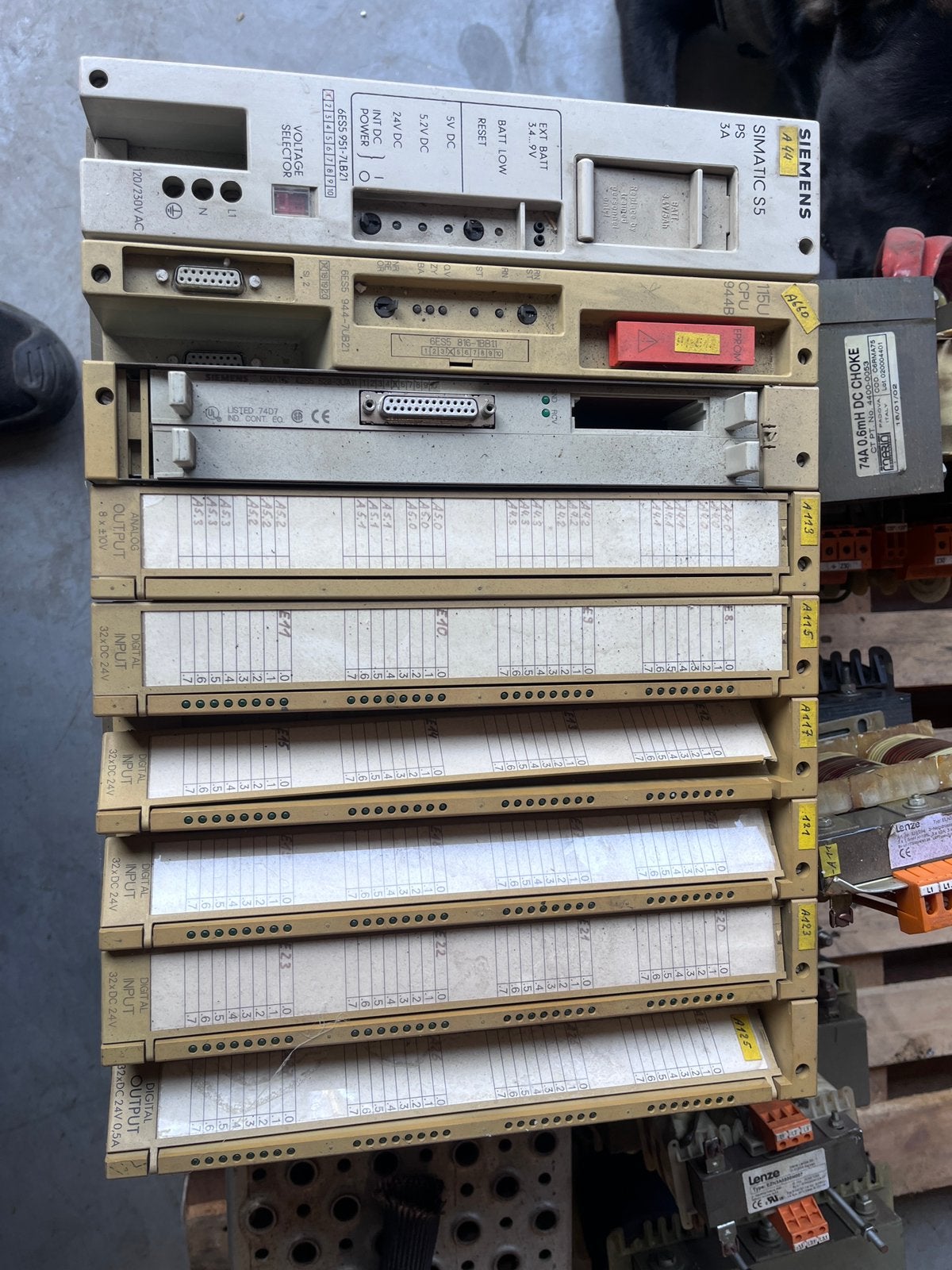 Siemens Simatic S5, Hobby en Vrije tijd, Elektronica-componenten, Ophalen, Gebruikt