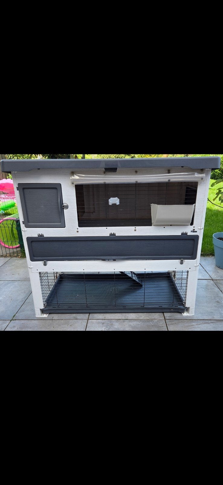 ferplast grandlodge konijnenhok, Ophalen, Cavia, 90 cm of meer, Hok