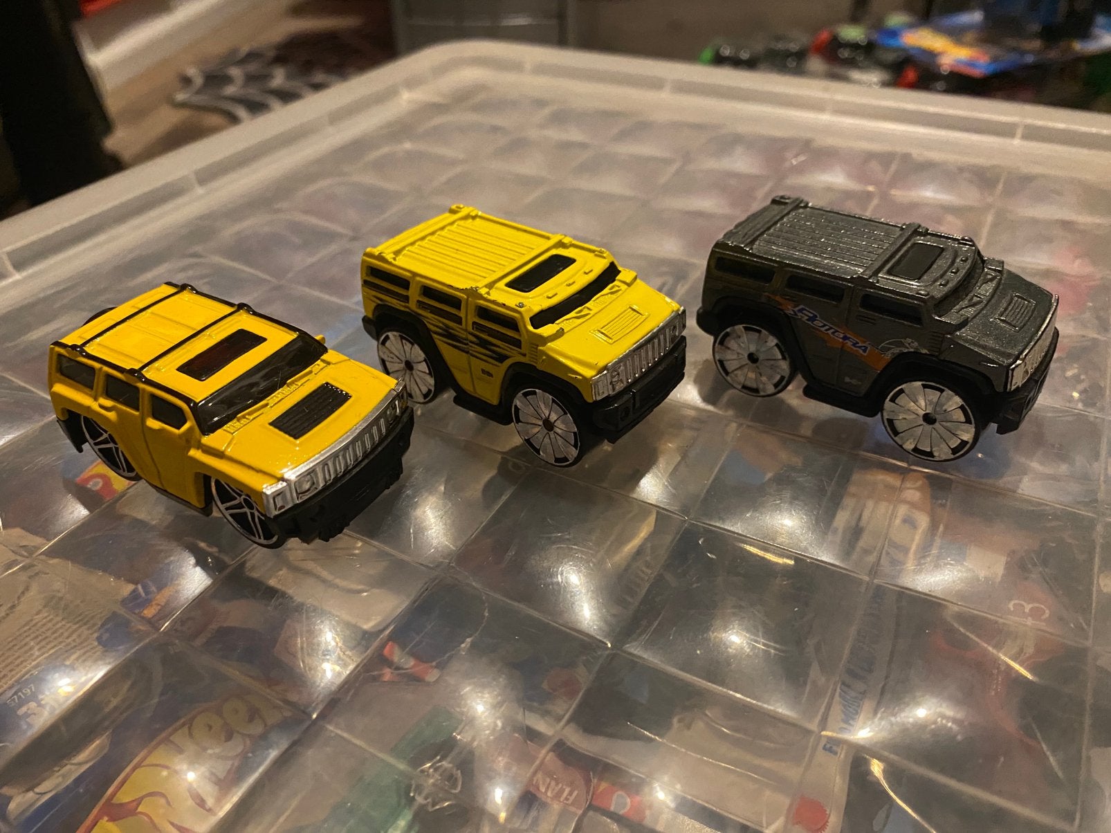 Hot Wheels Tooned Hummer H2 & H3, Ophalen of Verzenden, Zo goed als nieuw