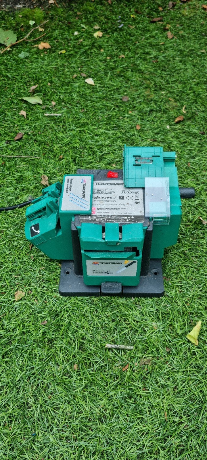 Topcraft Boorslijper en messenslijper, Ophalen, Gebruikt, Minder dan 700 watt, Overige typen