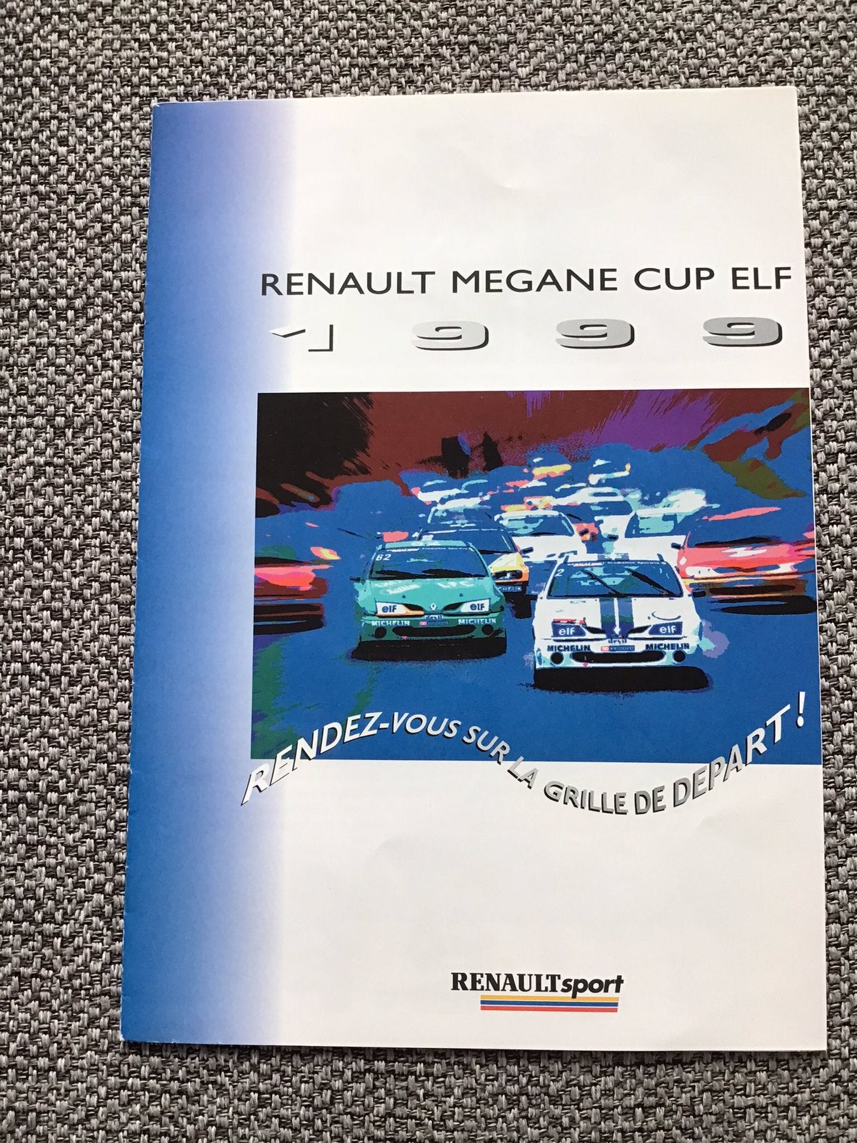 Folder Renault Mégane Cup Elf, Ophalen of Verzenden, Zo goed als nieuw, Renault