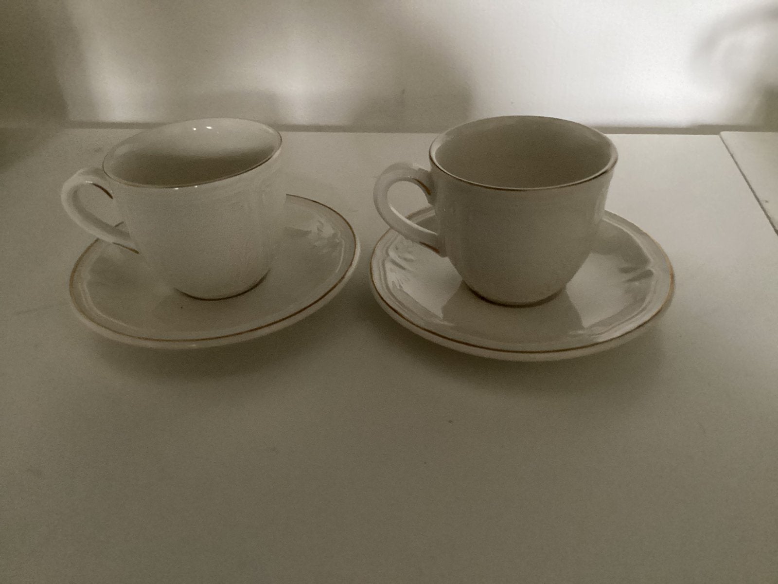 Villeroy & Boch - Cortina 2000 OR/Gold kop en schotels, Villeroy & Boch, Ophalen of Verzenden, Zo goed als nieuw, Overige stijlen