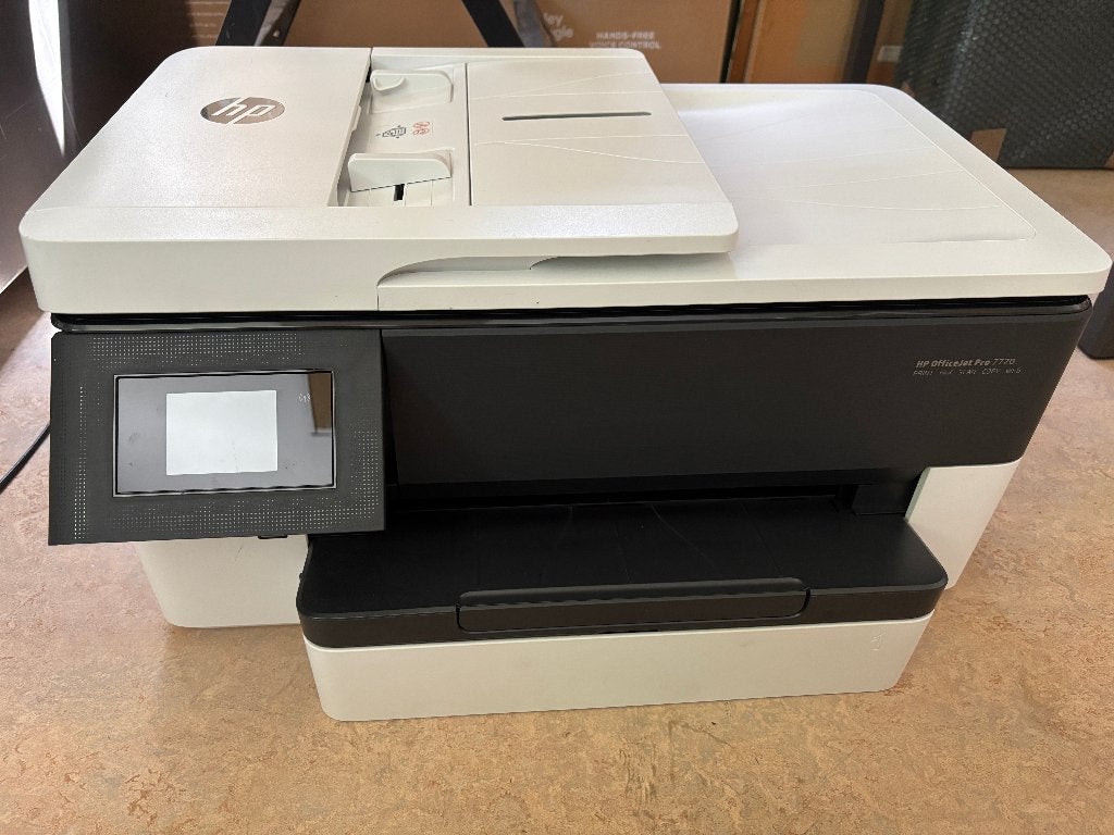 HP Officejet pro 7720 - A3 en A4 printer !, Computers en Software, Printers, Zo goed als nieuw, Printer, Inkjetprinter, Faxen