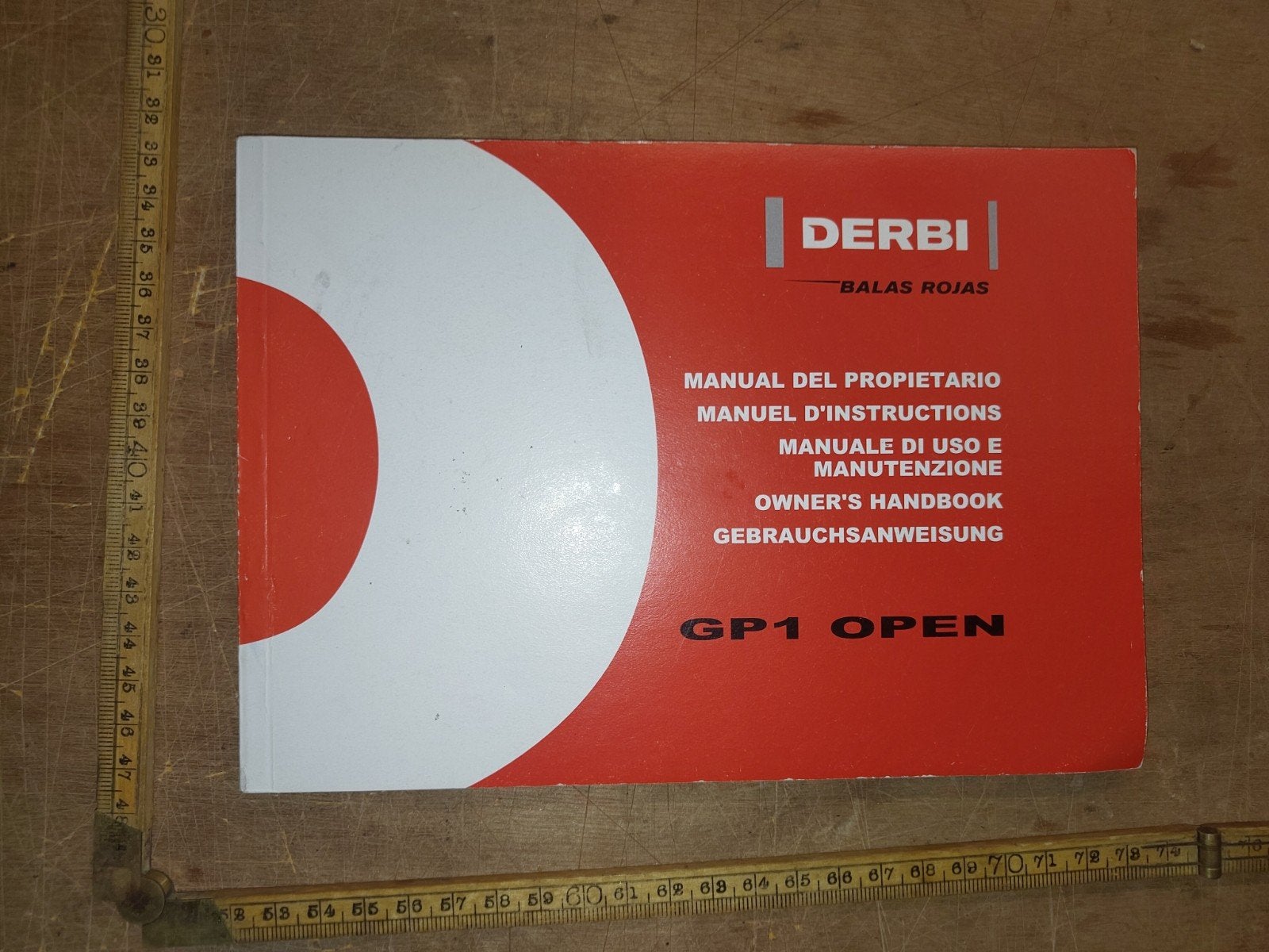 Handleiding Derbi GP1  Open  2004, Ophalen of Verzenden, Gebruikt