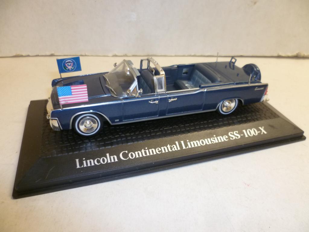 Lincoln Continental Limousine SS 100 X J.F. Kennedy 1:43, Ophalen of Verzenden, Nieuw, Auto, Overige merken