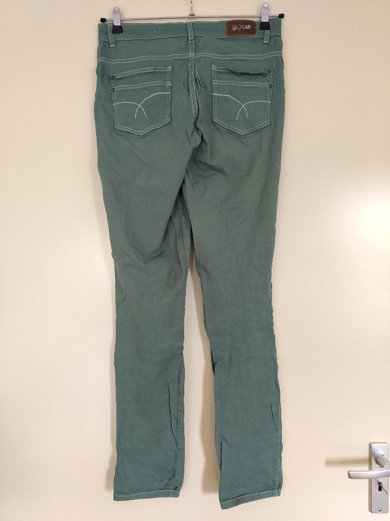 Groene Para Mi jeans maat M, Kleding | Dames, Parami, Overige kleuren, Ophalen of Verzenden, W30 - W32 (confectie 38/40)